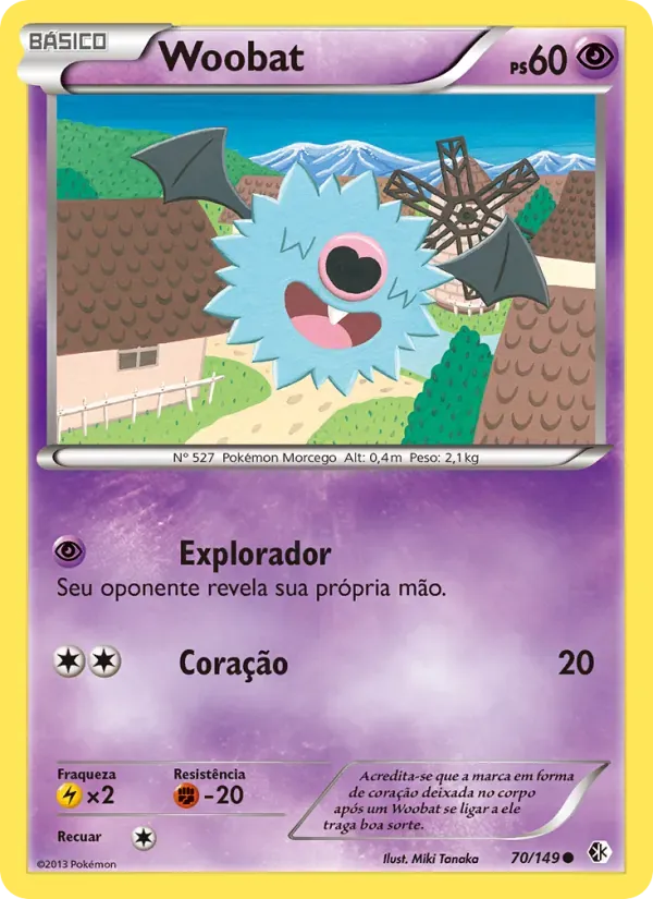 Woobat 70/149 Fronteiras Cruzadas