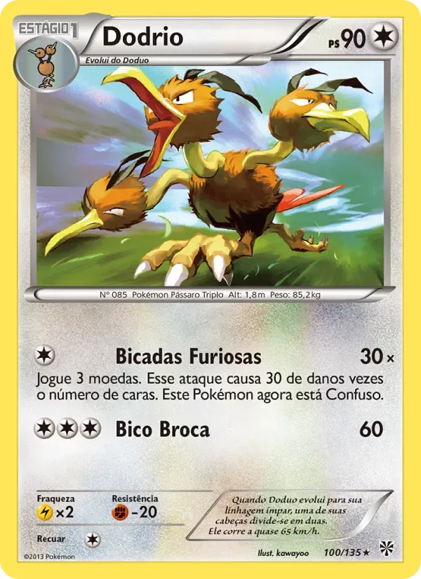 Dodrio 100/135 Tempestade de Plasma