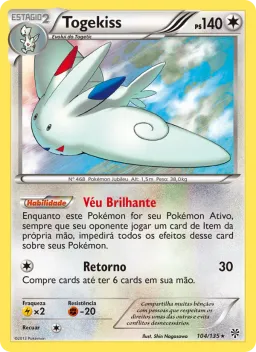 Togekiss 104 Tempestade de Plasma