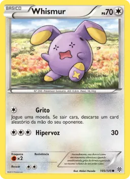 Whismur 105 Tempestade de Plasma