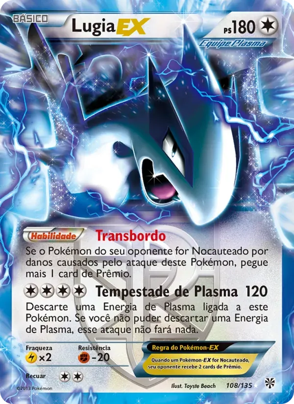 Lugia-EX 108/135 Tempestade de Plasma