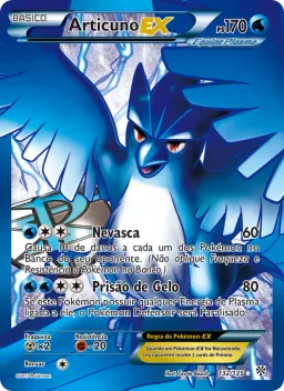 Articuno-EX 132 Tempestade de Plasma