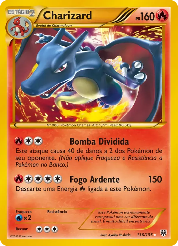 Charizard 136/135 Tempestade de Plasma