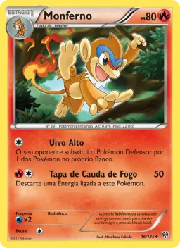 Monferno 16 Tempestade de Plasma