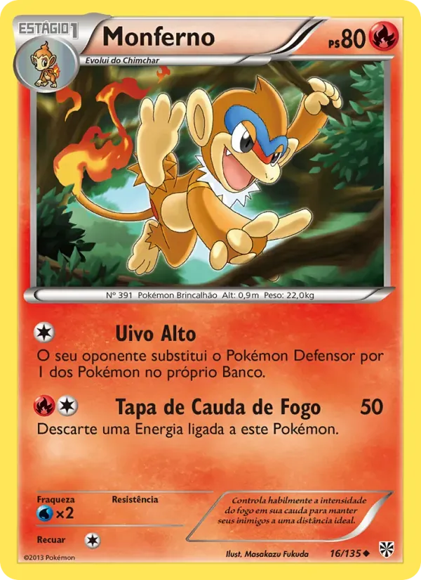 Monferno 16/135 Tempestade de Plasma