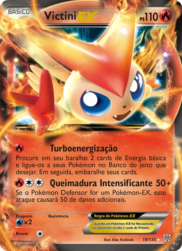 Victini-EX 18/135 Tempestade de Plasma