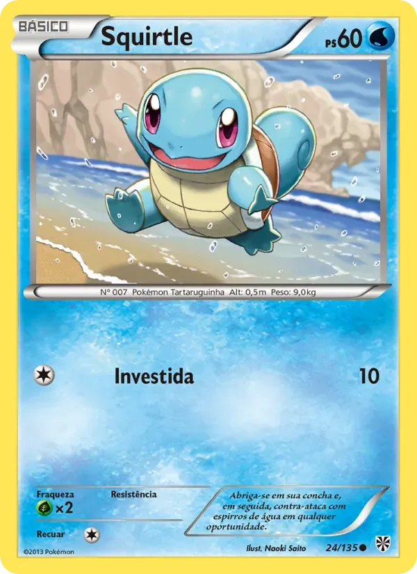 Squirtle 24/135 Tempestade de Plasma