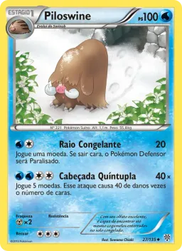 Piloswine 27 Tempestade de Plasma