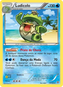 Ludicolo 31 Tempestade de Plasma