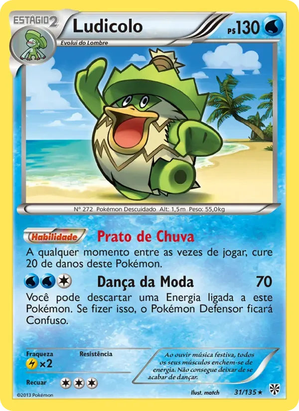 Ludicolo 31/135 Tempestade de Plasma