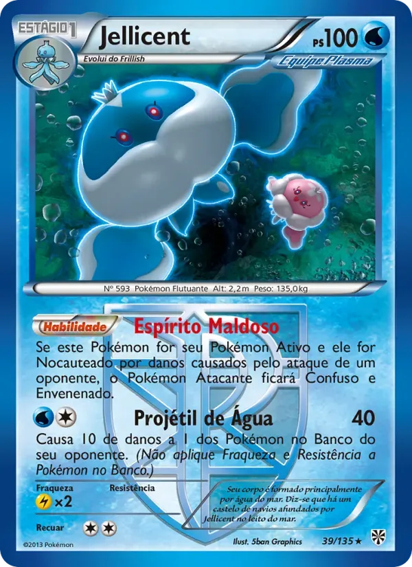 Jellicent 39/135 Tempestade de Plasma