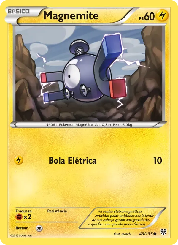 Magnemite 43/135 Tempestade de Plasma