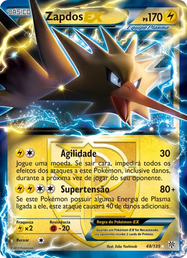 Zapdos-EX 48/135 Tempestade de Plasma