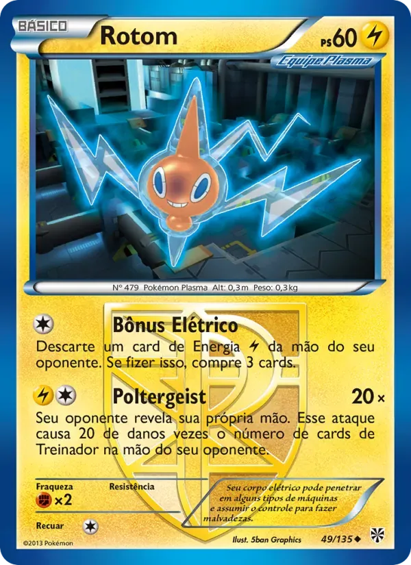 Rotom 49/135 Tempestade de Plasma