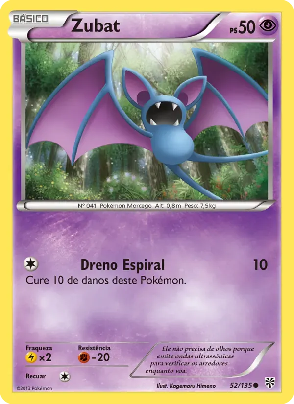 Zubat 52/135 Tempestade de Plasma