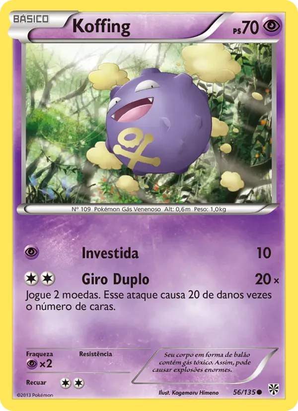 Koffing 56/135 Tempestade de Plasma
