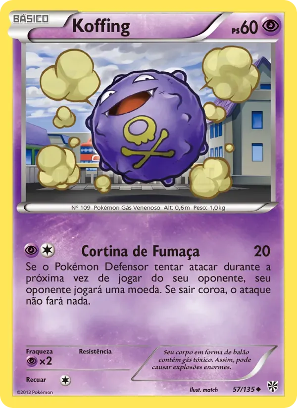 Koffing 57/135 Tempestade de Plasma