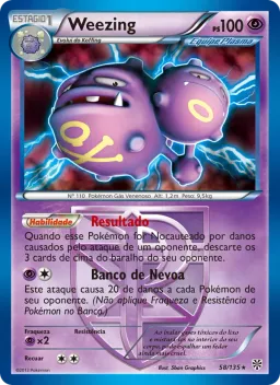 Weezing 58 Tempestade de Plasma