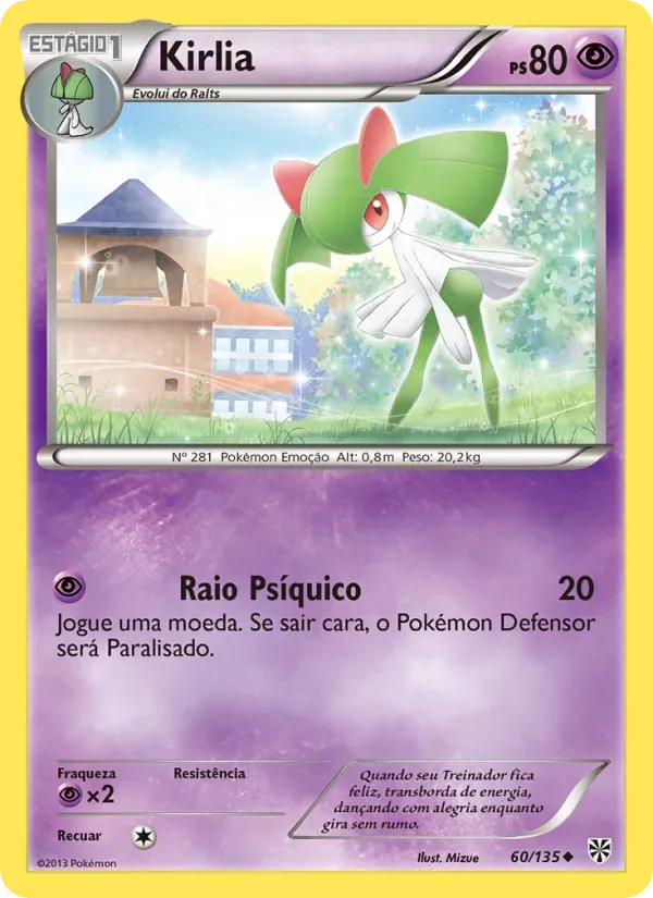 Kirlia 60/135 Tempestade de Plasma