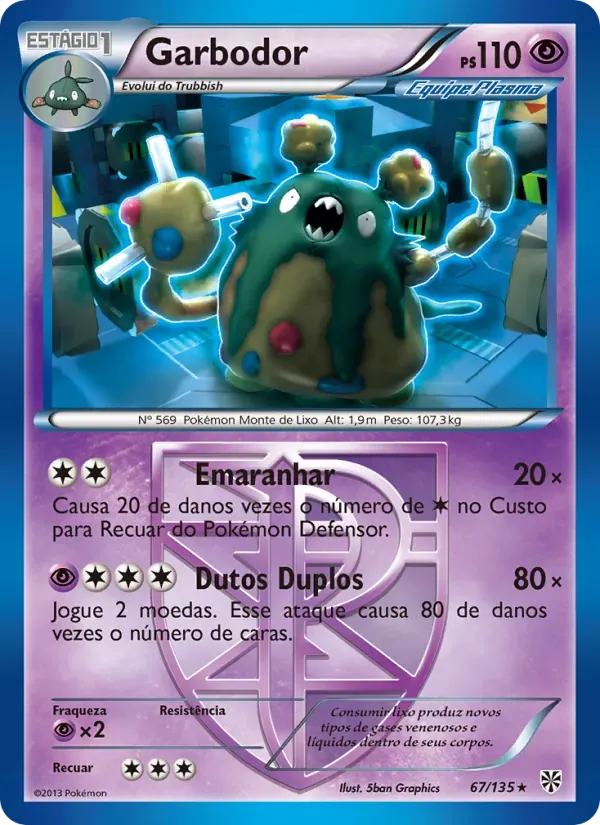 Garbodor 67/135 Tempestade de Plasma