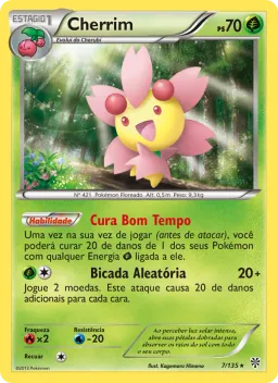 Cherrim 7 Tempestade de Plasma
