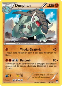 Donphan 72 Tempestade de Plasma