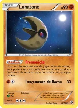 Lunatone 73 Tempestade de Plasma