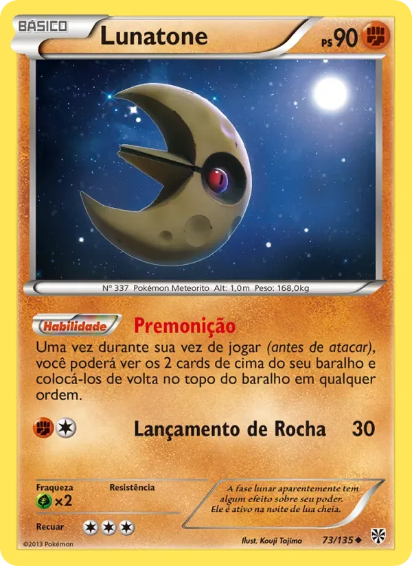 Lunatone 73/135 Tempestade de Plasma