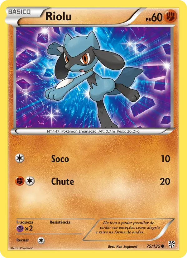 Riolu 75/135 Tempestade de Plasma