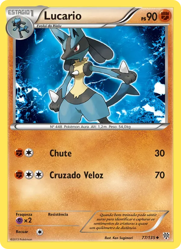 Lucario 77/135 Tempestade de Plasma