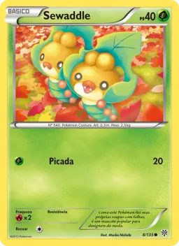 Sewaddle 8 Tempestade de Plasma