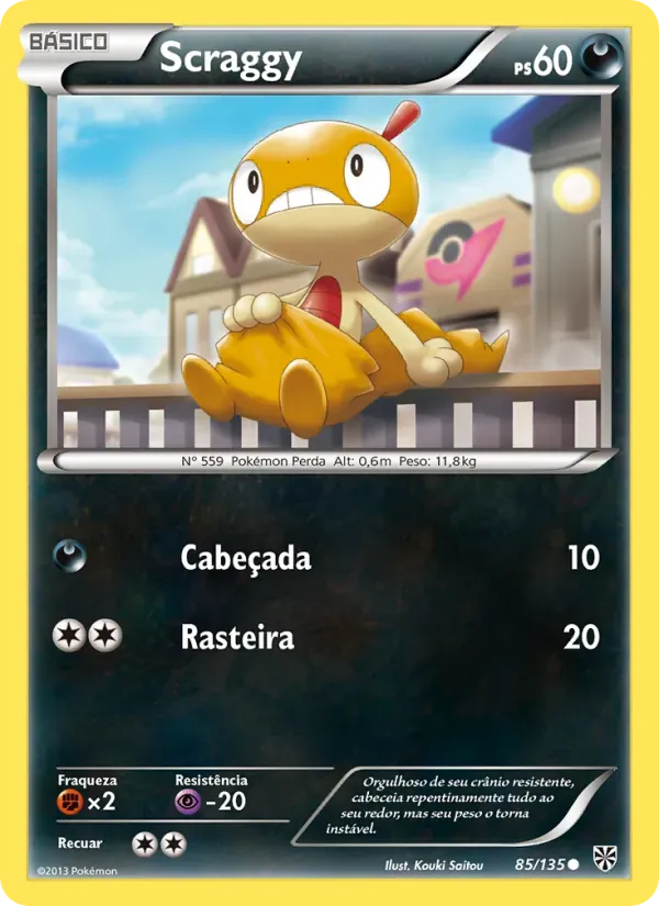 Scraggy 85/135 Tempestade de Plasma