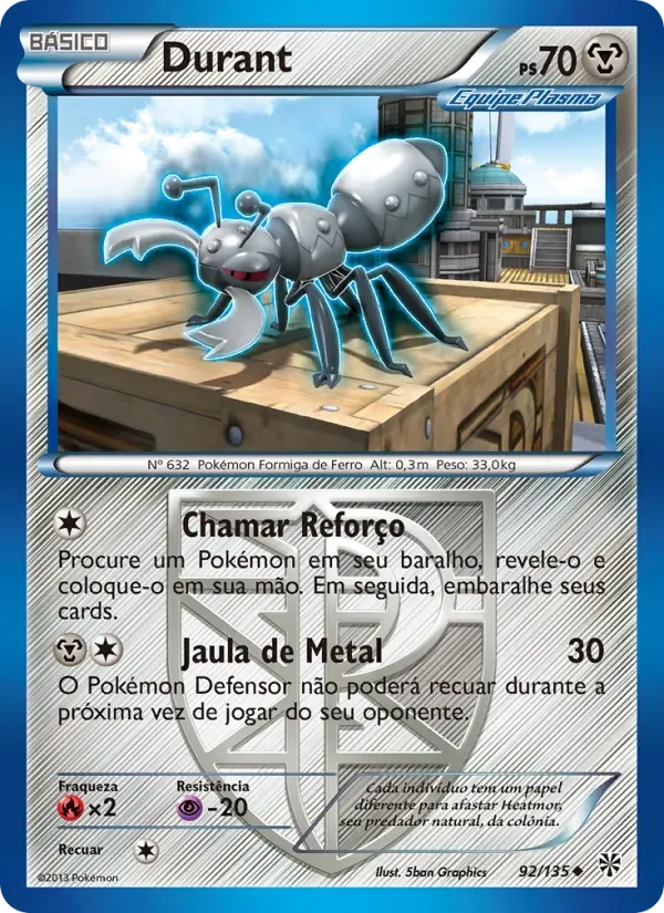 Durant 92/135 Tempestade de Plasma