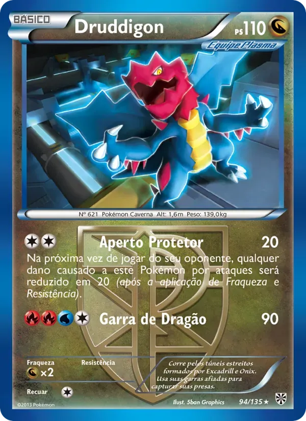 Druddigon 94/135 Tempestade de Plasma
