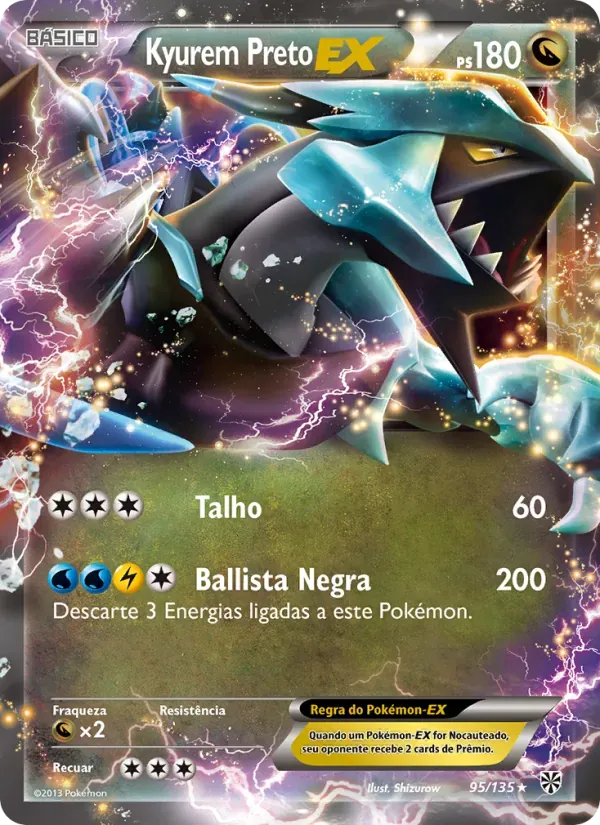 Kyurem Preto-EX 95/135 Tempestade de Plasma
