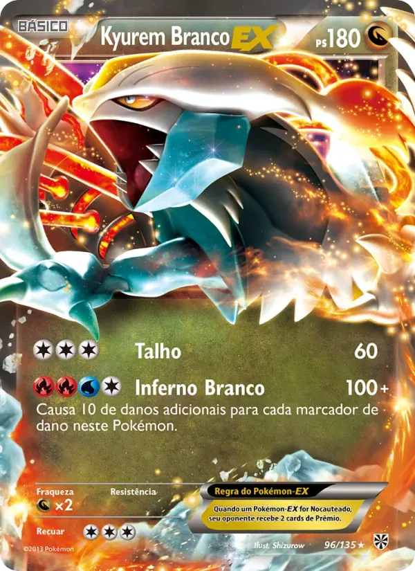 Kyurem Branco-EX 96/135 Tempestade de Plasma