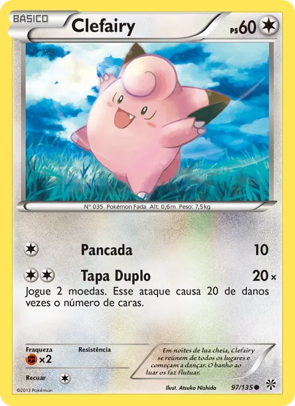Clefairy 97/135 Tempestade de Plasma