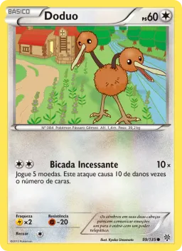 Doduo 99 Tempestade de Plasma