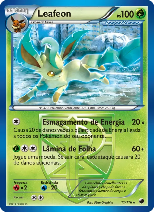 Leafeon 11/116 Congelamento de Plasma