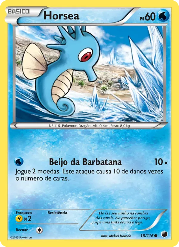Horsea 18/116 Congelamento de Plasma