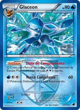 Glaceon 23 Congelamento de Plasma