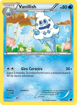 Vanillish 28 Congelamento de Plasma