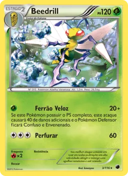 Beedrill 3 Congelamento de Plasma