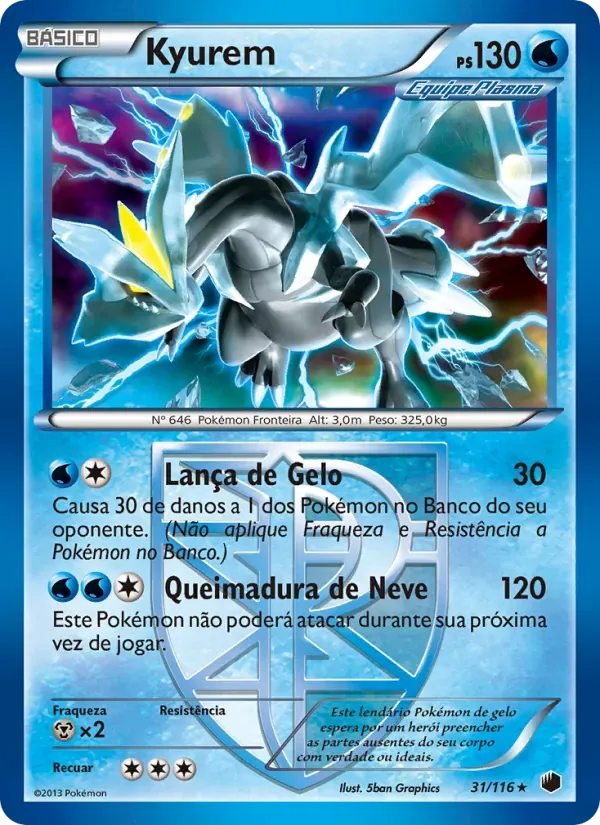 Kyurem 31/116 Congelamento de Plasma