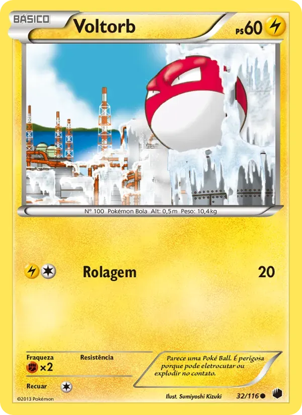 Voltorb 32/116 Congelamento de Plasma