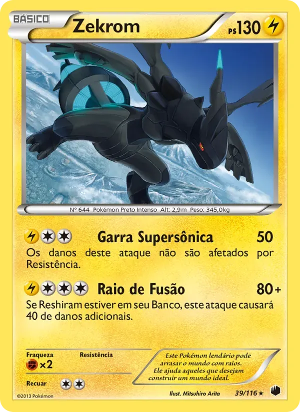 Zekrom 39/116 Congelamento de Plasma