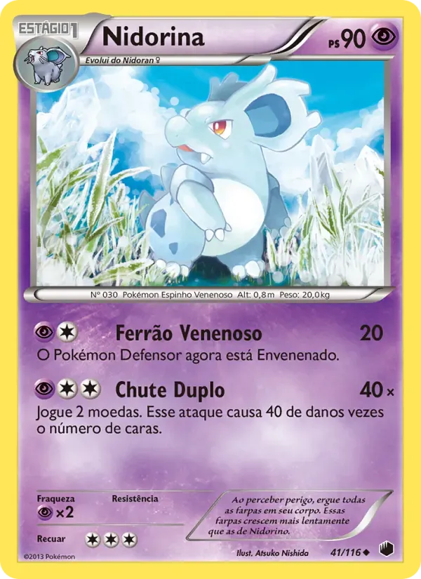 Nidorina 41/116 Congelamento de Plasma