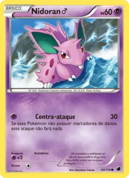 Nidoran♂ 43 Congelamento de Plasma