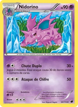 Nidorino 44 Congelamento de Plasma