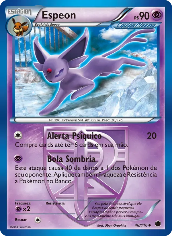 Espeon 48/116 Congelamento de Plasma